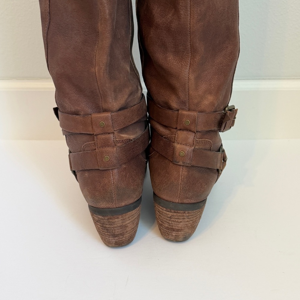 Gianni Bini Parker Leather Knee High Boots - Picture 7 of 12